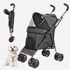 Collapsible Pet Stroller Cart