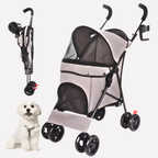 Collapsible Pet Stroller Cart