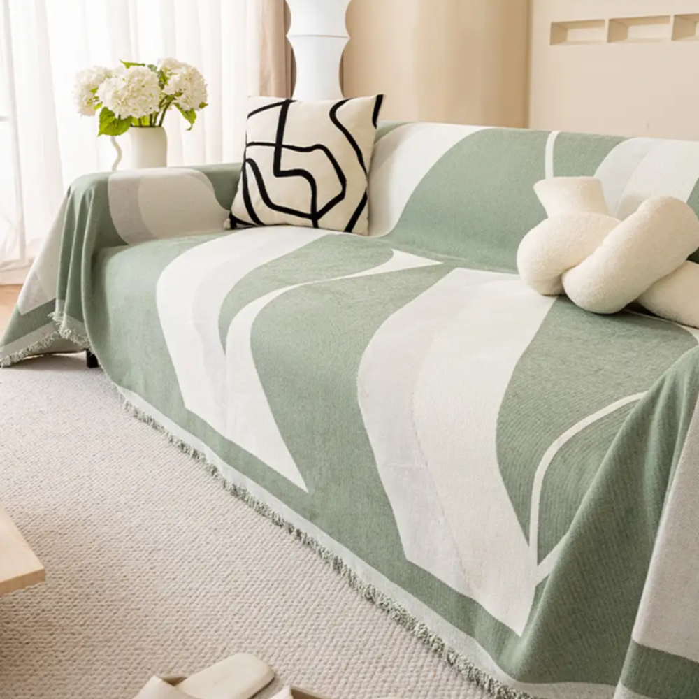 Soft Plush Velvet Couch Slipcover