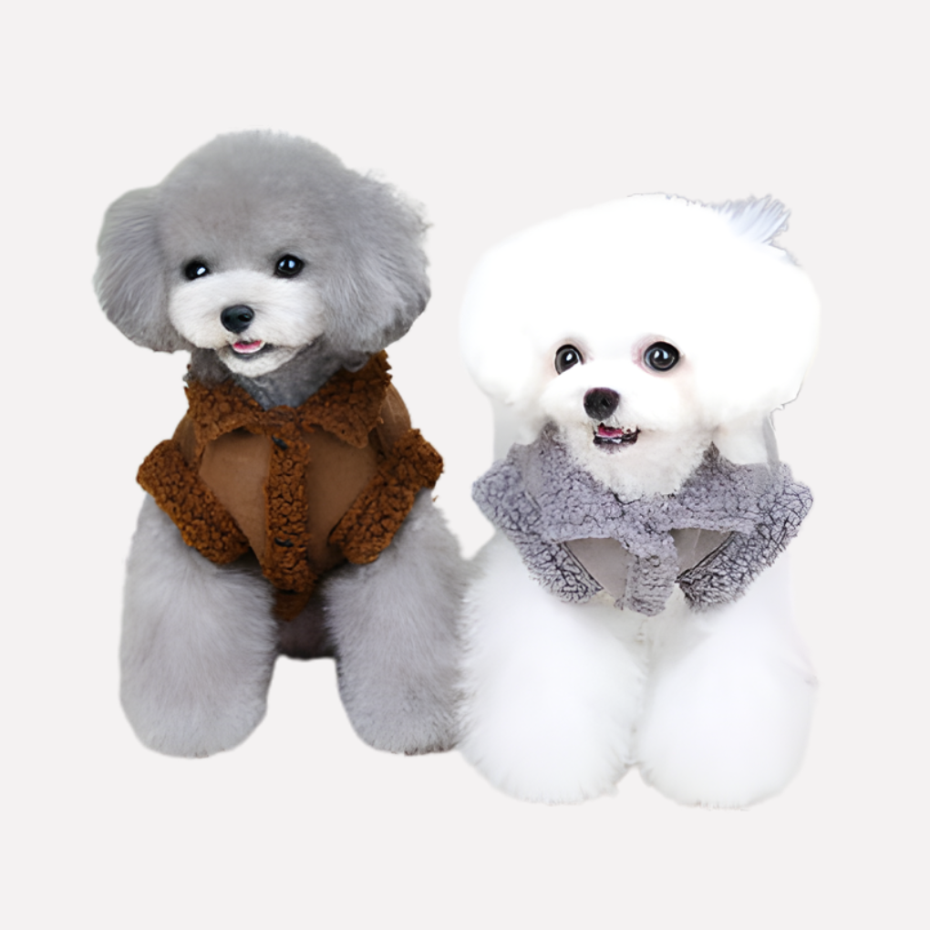 Warm Faux Fur Pet Coat