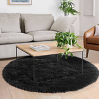 Plush Circular Shaggy Floor Rug