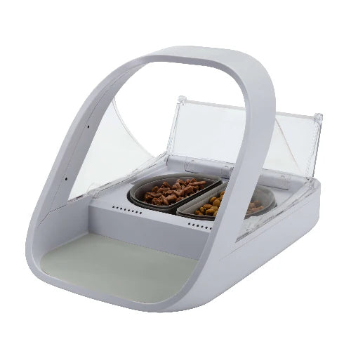 SureFlap SureFeed Microchip Pet Feeder White | For Cats & Small Dogs