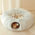 Collapsible Cat Tunnel & Bed – Compact Pet House