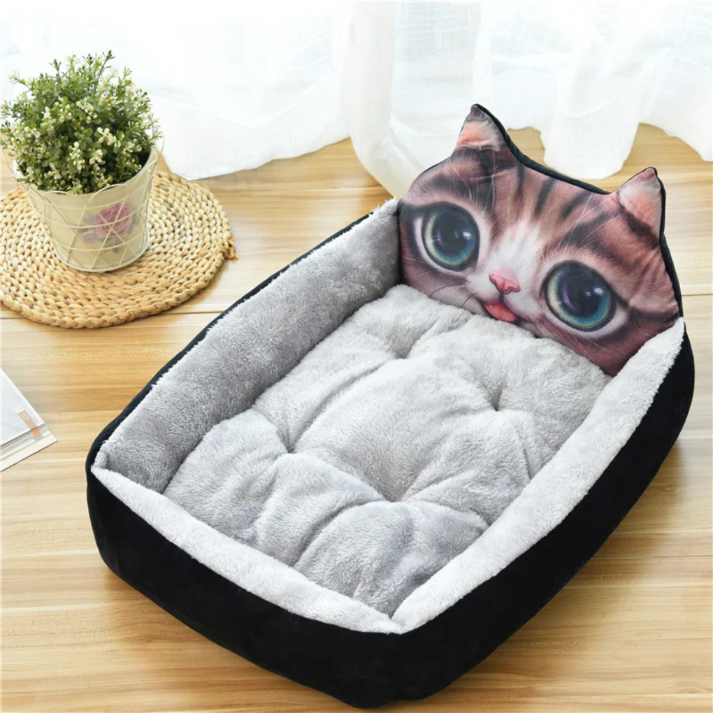 Big Plush Animal Sleeping Bed