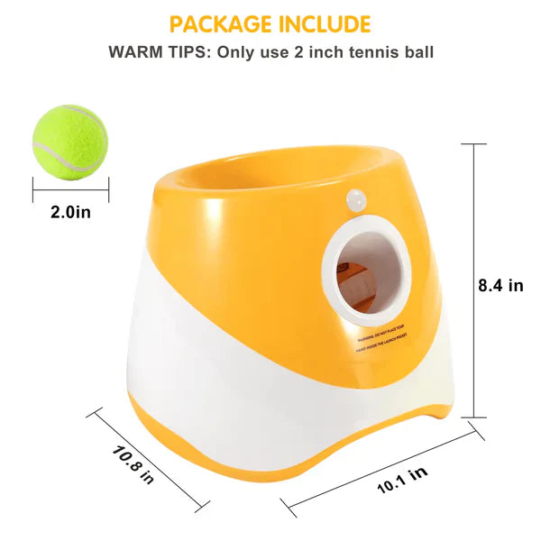 Automatic Dog Ball Launcher – Interactive Indoor Fetch Toy for Small to Medium Dogs
